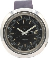Vintage Lord Elgin 1501 Compressor Mergulhador Relógio de Pulso Automático Masculino Aço 352, usado comprar usado  Enviando para Brazil