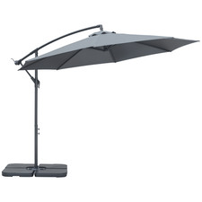 Outsunny banana parasol for sale  GREENFORD