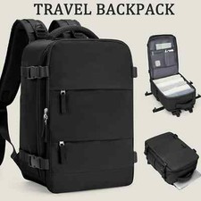 Usado, Mochila de viagem masculina grande feminina impermeável mochila para laptop bolsa de trabalho executiva comprar usado  Enviando para Brazil
