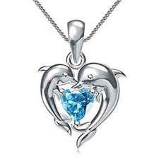 Dolphin blue heart for sale  Bessemer City