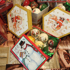 Palline natale vintage usato  Porto Sant Elpidio
