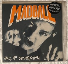 MADBALL - BALL OF DESTRUCTION OG 1989 HARDCORE PUNK INDY 7" IN EFFECT VG+, usado comprar usado  Enviando para Brazil