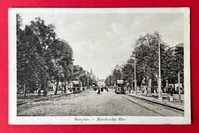 Używany, AK WARSZAWA w Polsce 1. WK 1918 Aleja Ujazdowska z tramwajem ( 158297 na sprzedaż  Wysyłka do Poland