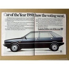 Lancia delta poster for sale  CHESTERFIELD