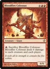 Mtg bloodfire colossus usato  Bari