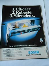 Advert 1979 bosch d'occasion  Expédié en Belgium