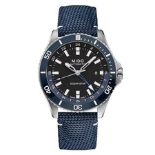 Relógio masculino Mido Ocean Star mostrador preto pulseira de tecido M0266291705100 comprar usado  Enviando para Brazil