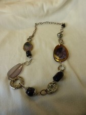Collier fantaisie minéraux d'occasion  Ecquevilly