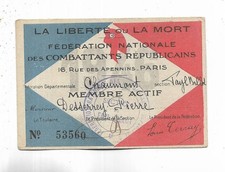 Republican fighters card d'occasion  Expédié en Belgium