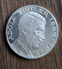 Versilberte medaille 1945 gebraucht kaufen  Bad Brückenau