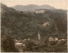 Usado, Foto Kusakabe Kimbei Albumen Miyanoshita Dogashima Japão até 1880 comprar usado  Enviando para Brazil