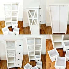 White mini drawers for sale  AMMANFORD