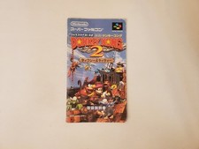 Super Donkey Kong 2: Dixie & Diddy (Super Famicom) Apenas Manual, usado comprar usado  Enviando para Brazil