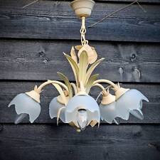 Tole chandelier cream d'occasion  Expédié en Belgium