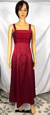 Dark red embroidered for sale  Eagle