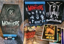 Universal Monsters Collection Coffin Casket Blu-Ray Gift Set Region Free Horror, usado comprar usado  Enviando para Brazil