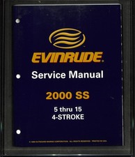 Evinrude 2000 stroke for sale  USA