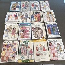 Usado, Padrões de costura vintage para meninas repolho da Cinderela ET Disney Sesame Street comprar usado  Enviando para Brazil
