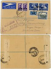 QUESTÕES DE GUERRA DO SUDOESTE DA ÁFRICA FRANQUIA MISTA 1949 LONGO ACAMPAMENTO ZONA ALIADA ALEMANHA comprar usado  Enviando para Brazil