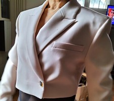 Zara blazer cropped usato  Faenza