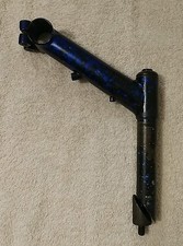 Braçadeira vintage meados dos anos 90 GT All Terra Timberline azul respingo 22,2 haste de pena 25,4 comprar usado  Enviando para Brazil