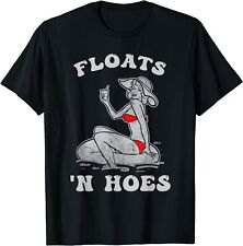 NUEVO LIMITADO Floats N Hoes Divertido Float Trip Tubing River Rojo Camiseta, usado segunda mano  Embacar hacia Argentina