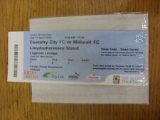 2012 ticket coventry for sale  BIRMINGHAM