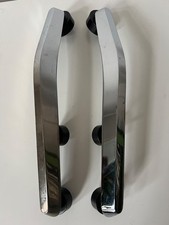 Suportes traseiros vintage raro cromado Eames 670 Herman Miller espreguiçadeira NÃO ALTO comprar usado Suportes traseiros vintage raro cromado Eames 670 Herman Miller espreguiçadeira NÃO ALTO comprar usado  Enviando para Brazil