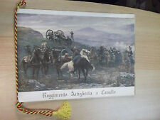 Calendario reggimento artiglie usato  Albenga