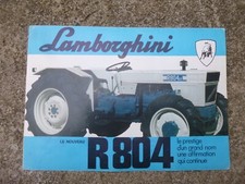 Prospectus tracteur lamborghin d'occasion  Onet-le-Château