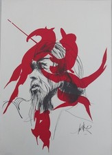Lithographie raymond moretti d'occasion  Mezzavia