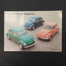 Catalogo volkswagen maggiolino usato  Forli