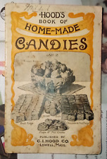 1905 - Hood's Book of Home-Made Candies - No 2 - Lowell Massachusetts comprar usado  Enviando para Brazil