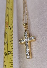 Vintage collier croix d'occasion  Cannes