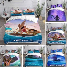 Usado, Conjunto de roupa de cama Moana Princess Maui capa de edredom 3D fronha colcha solteiro casal comprar usado  Enviando para Brazil