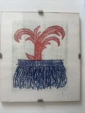 Enrico baj litografia usato  Ronco Scrivia