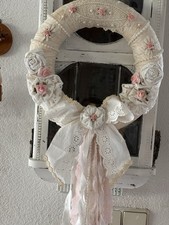 Türkranz stoff rosen gebraucht kaufen  Kitzscher