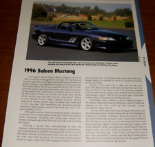1996 saleen mustang for sale  Melvindale
