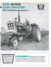 Oliver tractor 1550 for sale  CALLINGTON