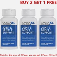 Pacote com 3 Omega XL da Great HealthWorks - Potente, Suplemento de Suporte Articular, Omega-3 comprar usado  Enviando para Brazil