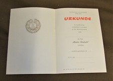 Nva urkunde beste gebraucht kaufen  Dresden