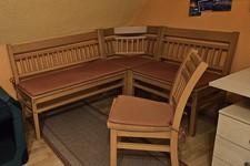 Eckbank buchefarben teilweise gebraucht kaufen  Bruchmühlbach-Miesau