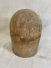 Usado, Chapeleiro antigo de madeira para fabricantes de chapéus forma bloco Millinery nº 22 1/2 796 V6436 comprar usado  Enviando para Brazil