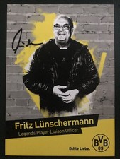 Autogrammkarte fritz lünscher gebraucht kaufen  Egenhausen