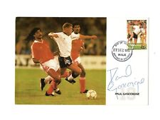 Paul Gascoigne Copa do Mundo 1990 autografado FDC assinado com assinatura completa comprar usado  Enviando para Brazil