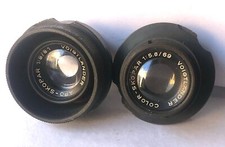 VOIGTLANDER 2 OBJETIVOS APO-SKOPAR y COLOR-SKOPAR. Raros. comprar usado  Enviando para Brazil