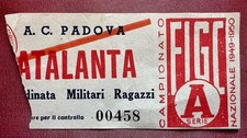 Biglietto calcio campionato usato  Italia