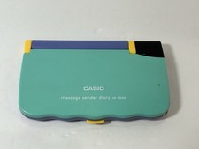 Planejador portátil antigo Casio JD-3500 remetente de mensagens diário TESTADO, FUNCIONANDO comprar usado  Enviando para Brazil