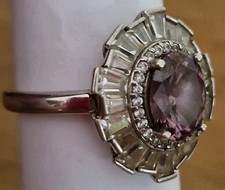 Large silver oval for sale  BARNET