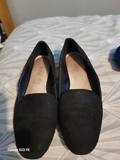 Ladies black flat for sale  MALDON